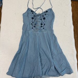 Abercrombie & Fitch Blue Floral Dress